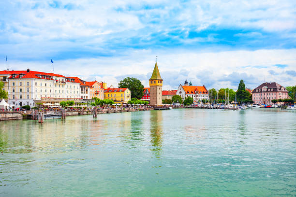istock Lindau old town in Bavaria, Germany 1441224916
