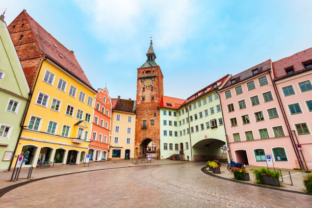 istock Hauptplatz main square, Landsberg am Lech 1441224946