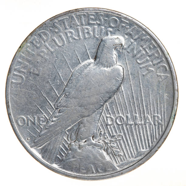 istock Silver 1922 Liberty Peace Dollar Coin 1441225443