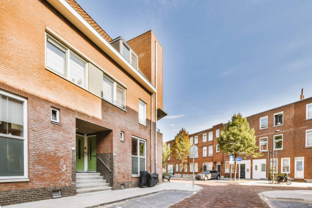 istock A two-storey brick residential building 1441225495