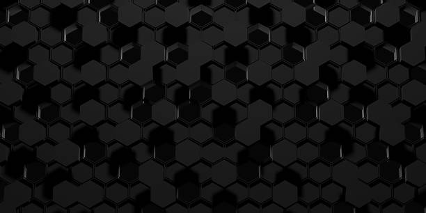 istock modern hexagon scene honeycomb pattern background hexagon abstract background 3D illustration 1441225792
