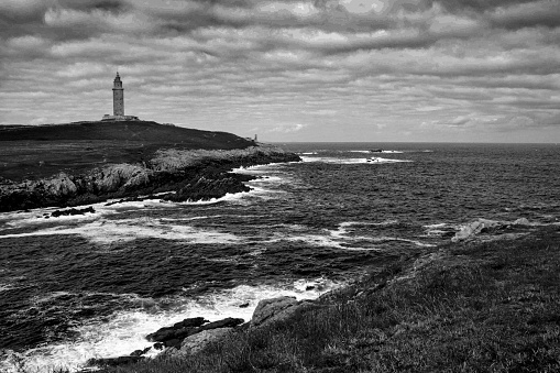 Travel through Spain and Portugal, to photograph lighthouses