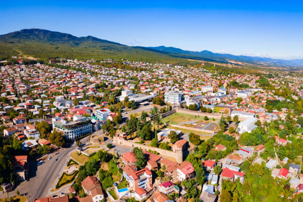 istock Batonis Tsikhe Fortress aerial view, Telavi 1441231219