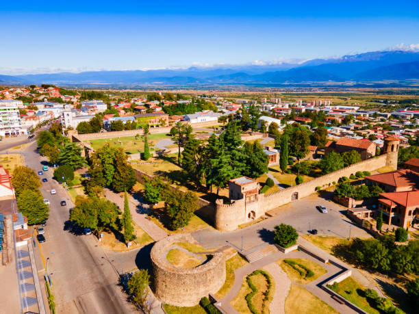 istock Batonis Tsikhe Fortress aerial view, Telavi 1441231220