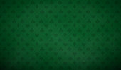 Poker table background in green color.