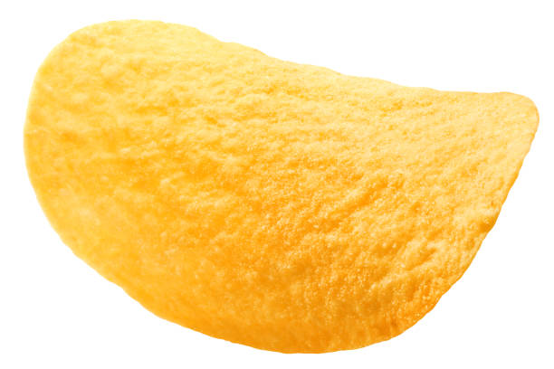 istock potato chips isolated on white background, clipping path, full depth of field 1441242187