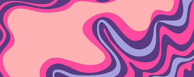 Wave Y2k Background For Retro Design Liquid Groovy Marble Pink Background  Purple Y2k Pattern In Modern Style Pink Psychedelic Retro Wave Wallpaper  Stock Illustration - Download Image Now - iStock