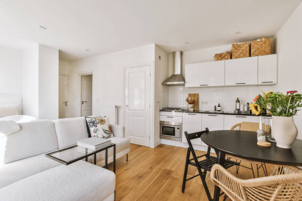 istock The interior of an open-plan studio apartment 1441311438