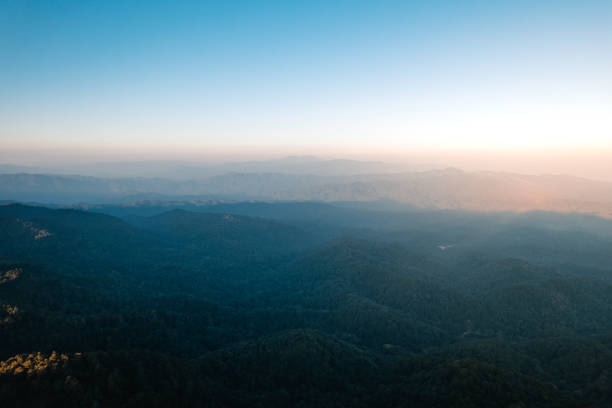 istock Scenic View Of Mountains During Sunset 1441312057