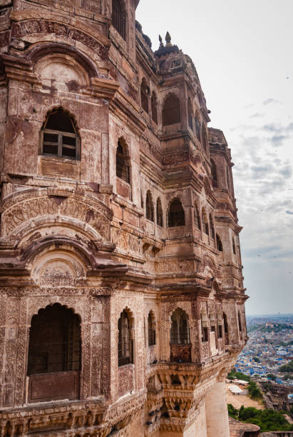 istock ancient fort artistic view with bright sky at morning 1441317718