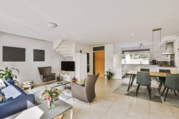 istock The interior of a modern open-plan apartment 1441317727