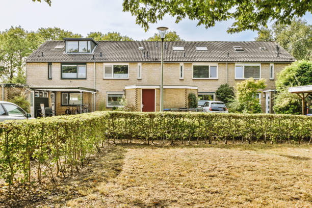istock A small two-storey residential building 1441317747