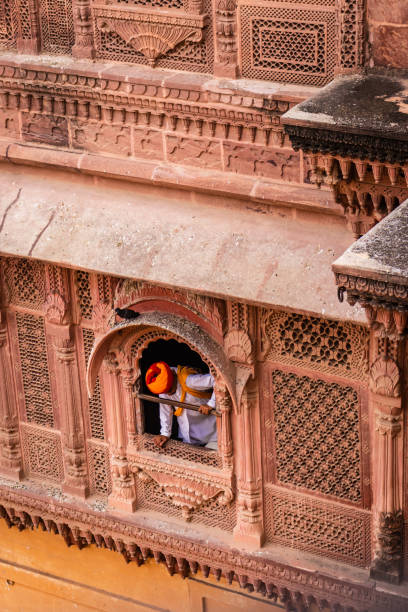 Window in a Indian house, in Jodhpur