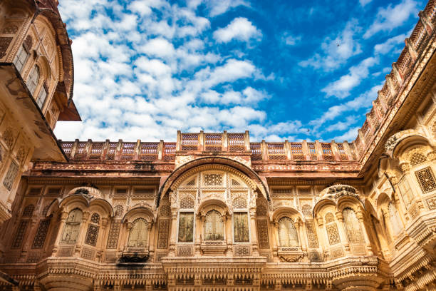 istock Fort facade vintage artistic shot at day from different perspective 1441319255
