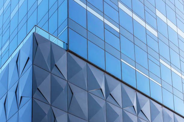 istock Exterior of modern architecture. Building abstract background 1441321445
