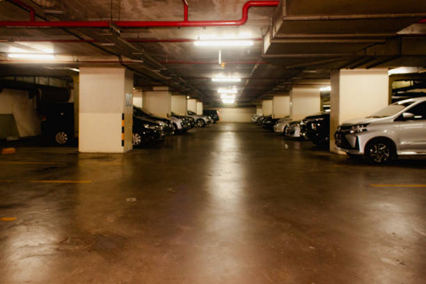 istock Underground cars park 1441322974