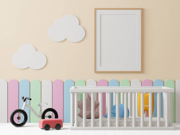 istock 3D illustration Interior of the childroom, 1441324233