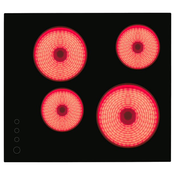 istock red-hot electric stove isolated 1441331347