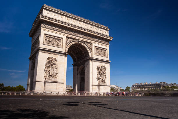 istock View of the Arc de Triomphe, Paris 1441343775