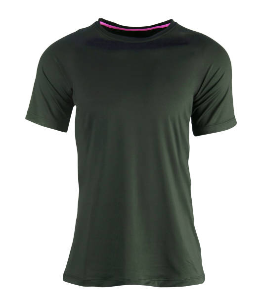 istock Black cotton t-shirt 1441343950