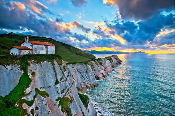 istock San Telmo in Zumaia, Spain 1441345408