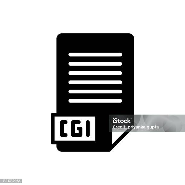 Computer Workstation Symbolcgi Cgi Doc Stock Illustration - Download Image Now - Document, File Folder ...