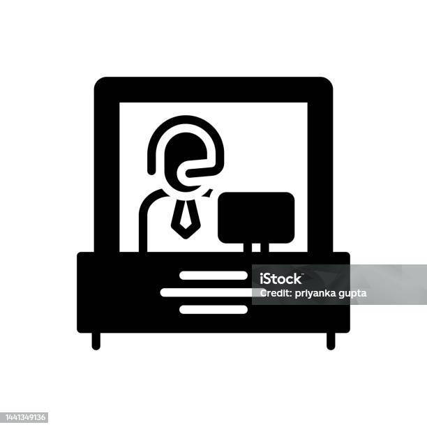 Commentary Commentator Stock Illustration - Download Image Now ...