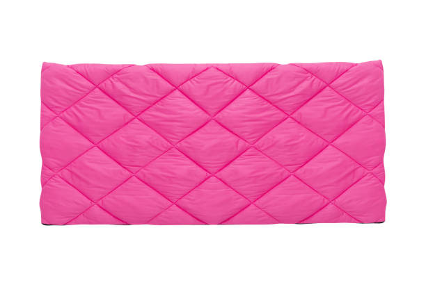 istock Pink blanket isolated on whute 1441350749