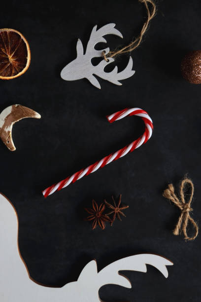 istock Christmas Decorations, Presents and Reindeer 1441353293