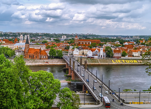 Kaunas is the second largest city in Lithuania