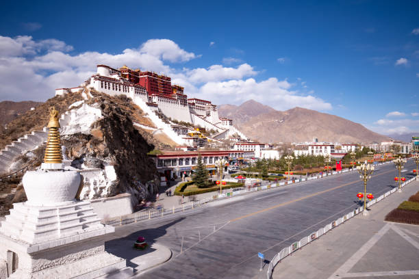 istock Potala Palace in Lhasa, Tibet, China 1441366508
