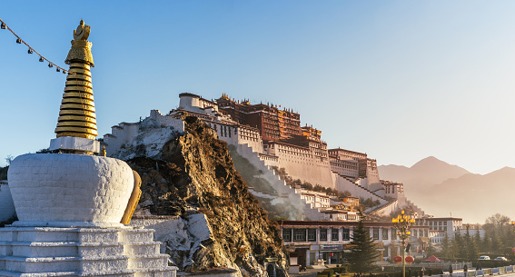Potala Palace in Lhasa, Tibet, China