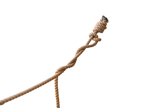 close view rope texture background