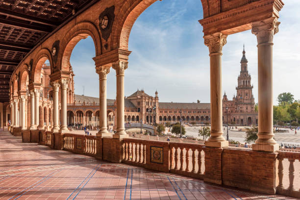 istock Spanish Square in Sevilla, Spain 1441367957