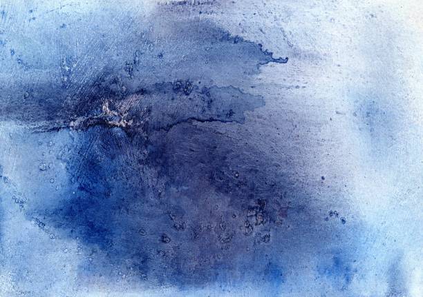 istock Abstract hand drawn watercolor background. 1441370990
