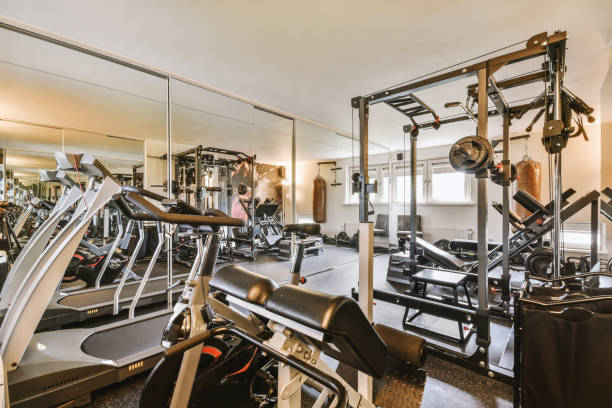 istock A general view of the gym with various exercise equipment 1441374834