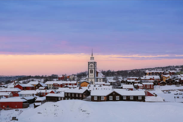 istock Panorama of town Roeros, Norway 1441384480