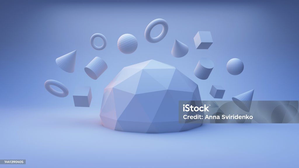 Alternative Rendered Angles Realistic Render White 3d Objects Minimalistic Simple Different Angles ...