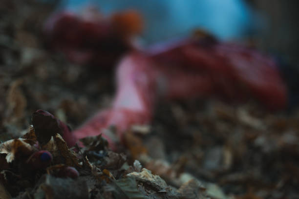 istock Close up bloody hand concept photo 1441394448