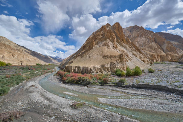 istock A curved river in Markha valley 1441395773