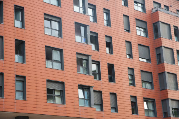 istock Buildings in Bilbao. Modern Architecture 1441399886