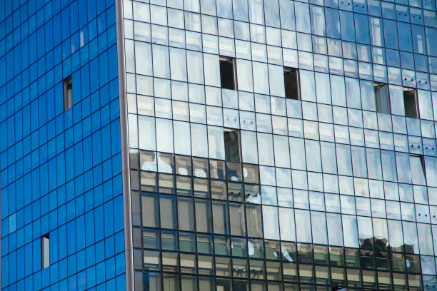 istock Buildings in Bilbao. Modern Architecture 1441399940
