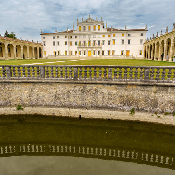 villa manin at passariano, udine province - villa manin foto e immagini stock