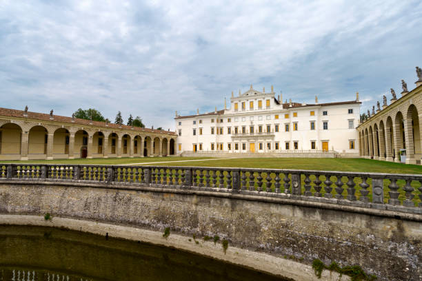 villa manin at passariano, udine province - villa manin imagens e fotografias de stock