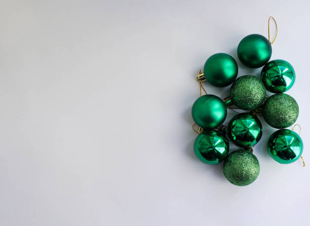 istock Green Christmas ball 1441402943