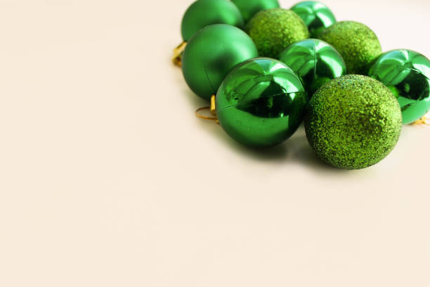 istock Green Christmas ball 1441402953
