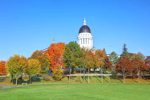 istock Maine State House in Augusta 1441407135