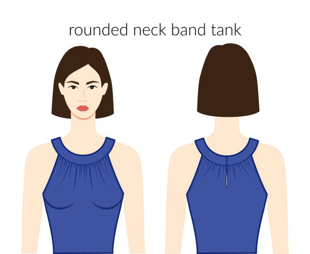 types of tank top necklines
