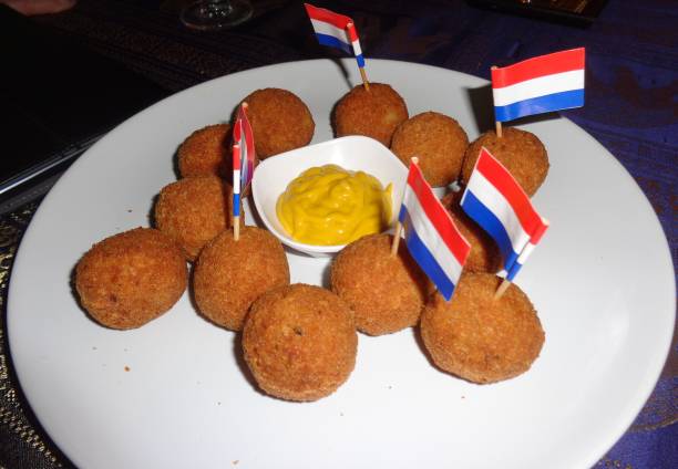 istock Double portion of bitterballs in the tropics 1441412900