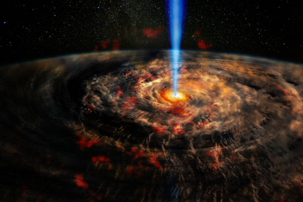 istock Destructive hurricane of an exploding catastrophic planet. Elements of this image furnished by NASA. 1441413996